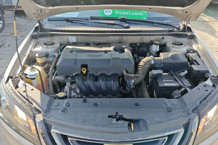 Used Geely Auto Emgrand 2017 Sedan Million Edition 1.5L Manual Luxury Model Engine Bay