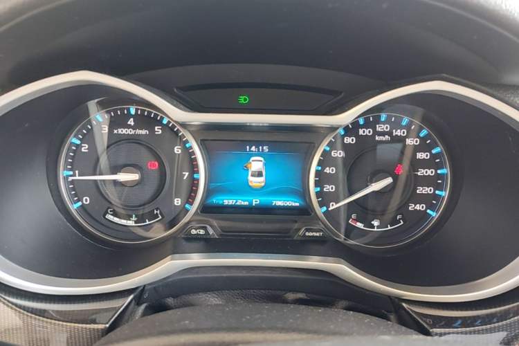 Used Geely Auto Emgrand 2017 Sedan Million Edition 1.3T CVT Upward Version Instrument Cluster