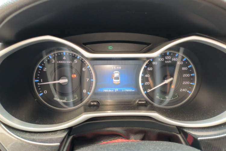 Used Geely Auto Emgrand 2017 Sedan Million Edition 1.5L CVT Upward Version Instrument Cluster