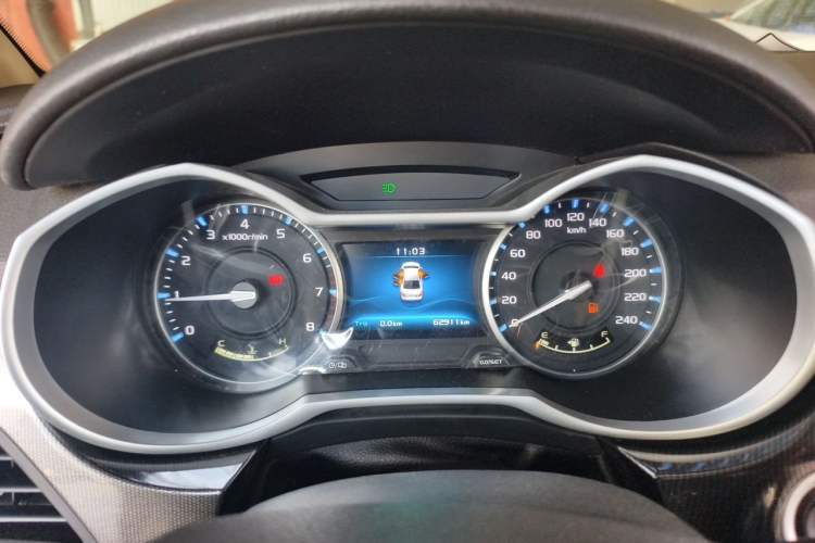 Used Geely Auto Emgrand 2017 Sedan Million Edition 1.5L Manual - Upward Version Instrument Cluster