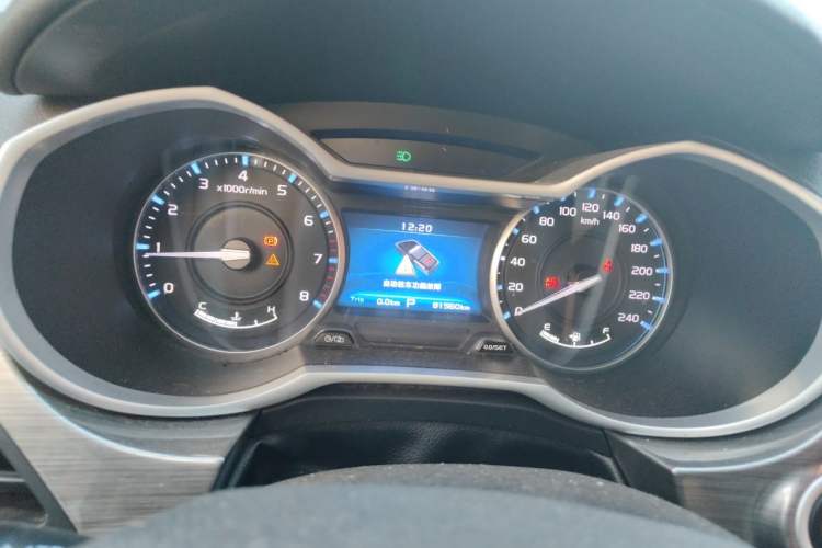 Used Geely Auto Emgrand 2017 Sedan Million Edition 1.5L CVT Luxury Model Instrument Cluster