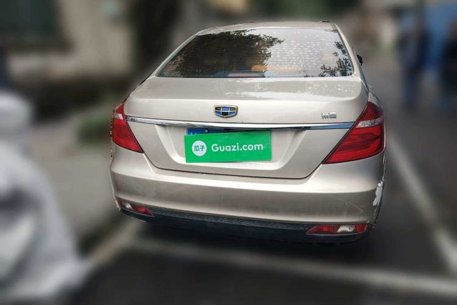 Used Geely Auto Emgrand 2017 Sedan Million Edition 1.5L Manual Upward Connect Version Rear