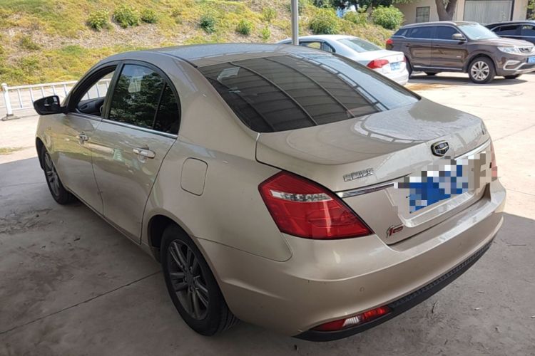 Used Geely Auto Emgrand 2017 Sedan Million Edition 1.3T CVT Upward Version Rear Left 45 Deg