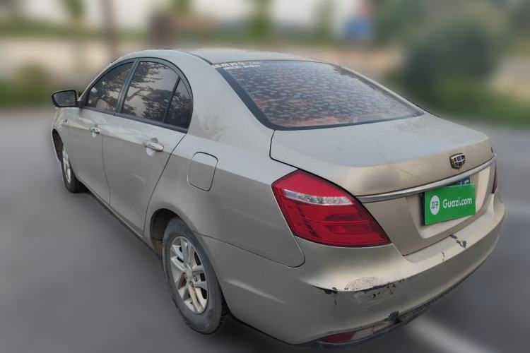 Used Geely Auto Emgrand 2017 Sedan Million Edition 1.5L CVT Luxury Model Rear Left 45 Deg