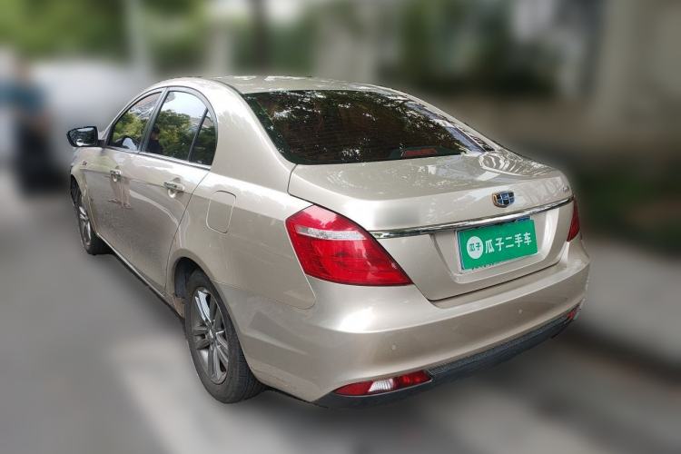 Used Geely Auto Emgrand 2017 Sedan Million Edition 1.5L Manual - Upward Version Rear Left 45 Deg