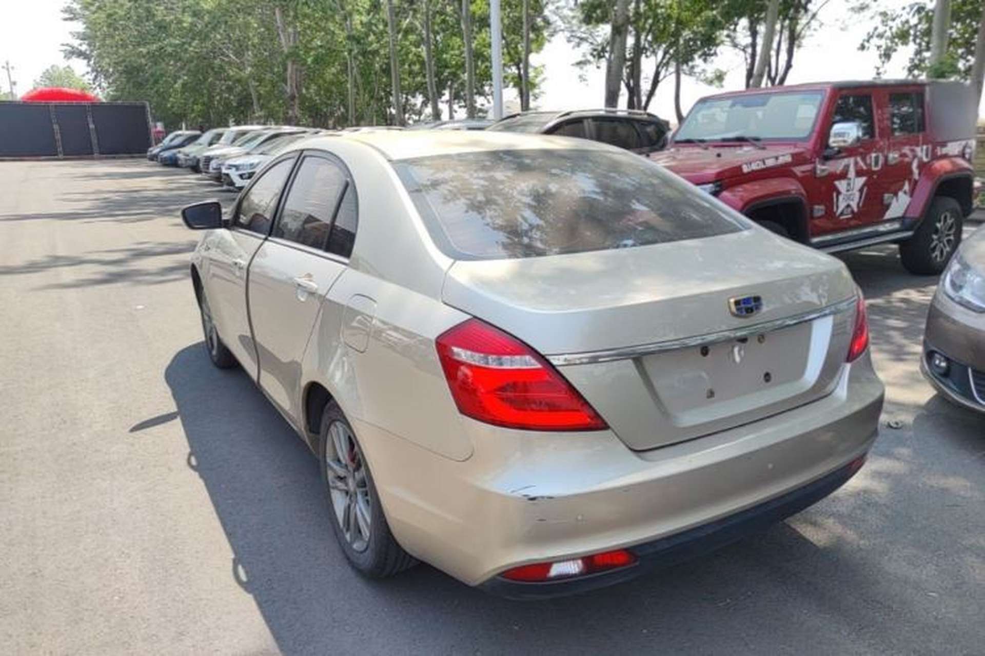 Used Geely Auto Emgrand 2017 Sedan Million Edition 1.5L Manual - Upward Version Rear Left 45 Deg