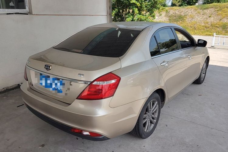 Used Geely Auto Emgrand 2017 Sedan Million Edition 1.3T CVT Upward Version Rear Right 45 Deg