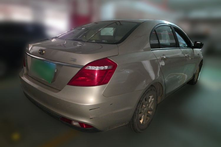 Used Geely Auto Emgrand 2017 Sedan Million Edition 1.5L Manual Luxury Model Rear Right 45 Deg