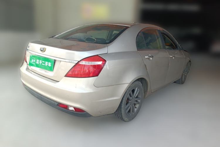 Used Geely Auto Emgrand 2017 Sedan Million Edition 1.3T CVT Upward Version Rear Right 45 Deg