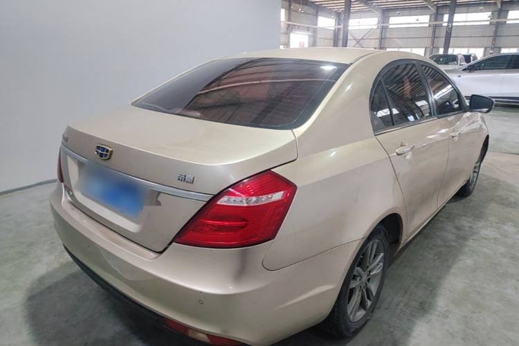 Used Geely Auto Emgrand 2017 Sedan Million Edition 1.3T CVT Upward Version Rear Right 45 Deg