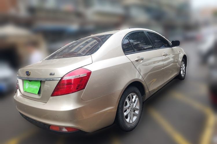 Used Geely Auto Emgrand 2017 Sedan Million Edition 1.5L Manual Luxury Model Rear Right 45 Deg