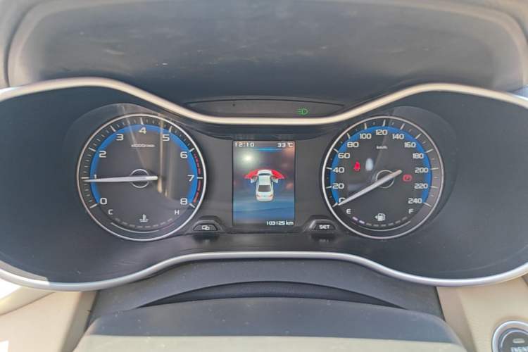 Used Geely Auto Emgrand 2018 1.5L Manual Luxury Model Instrument Cluster