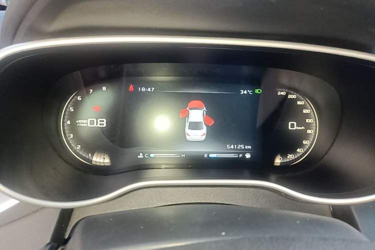 Used Geely Auto Emgrand 2018 1.5L Manual Upward Connect Edition Instrument Cluster