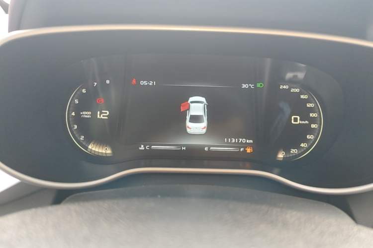 Used Geely Auto Emgrand 2018 1.5L Manual Upward Connect Edition Instrument Cluster