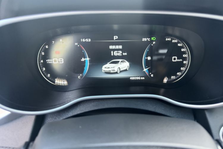 Used Geely Auto Emgrand 2018 1.5L CVT Upward Connect Edition Odometer Close Up