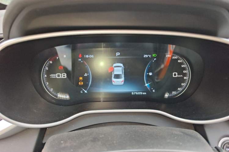 Used Geely Auto Emgrand 2018 1.5L CVT Upward Connect Edition Instrument Cluster