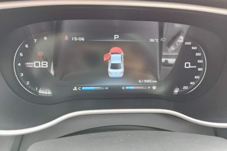 Used Geely Auto Emgrand 2018 1.5L CVT Upward Connect Edition Instrument Cluster