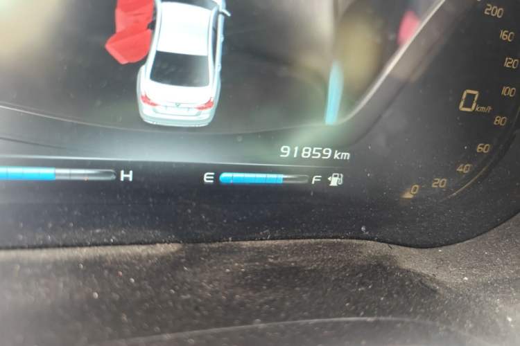 Used Geely Auto Emgrand 2018 1.5L CVT Upward Connect Edition Odometer Close Up