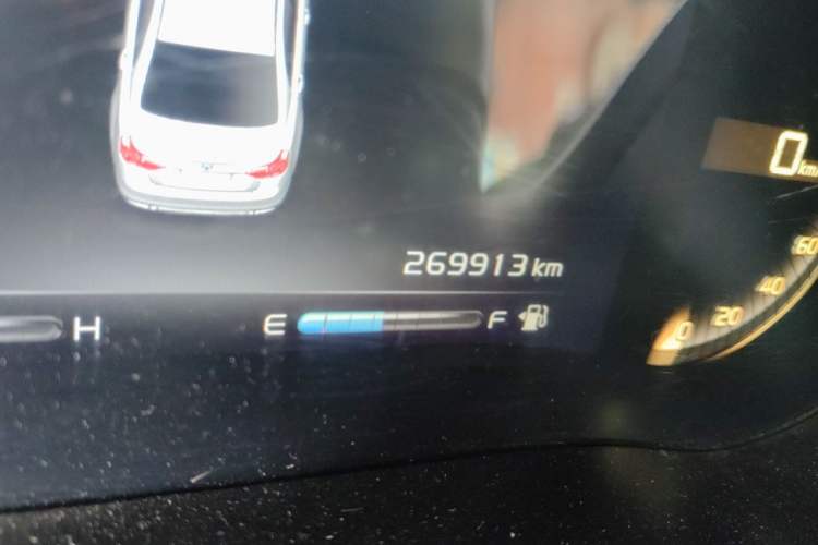 Used Geely Auto Emgrand 2018 1.5L Manual Upward Connect Edition Odometer Close Up