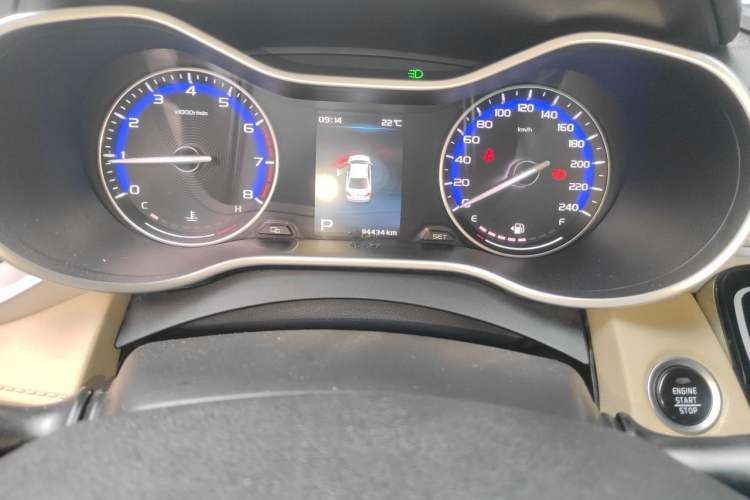Used Geely Auto Emgrand 2018 1.5L CVT Luxury Model Odometer Close Up