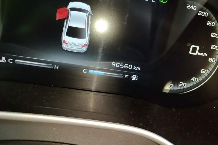 Used Geely Auto Emgrand 2018 1.5L CVT Upward Connect Edition Odometer Close Up