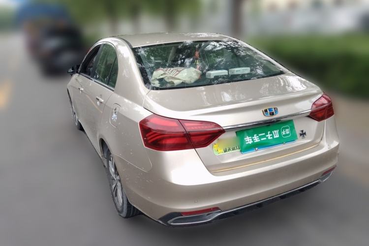 Used Geely Auto Emgrand 2018 1.5L Manual Upward Connect Edition Rear Left 45 Deg