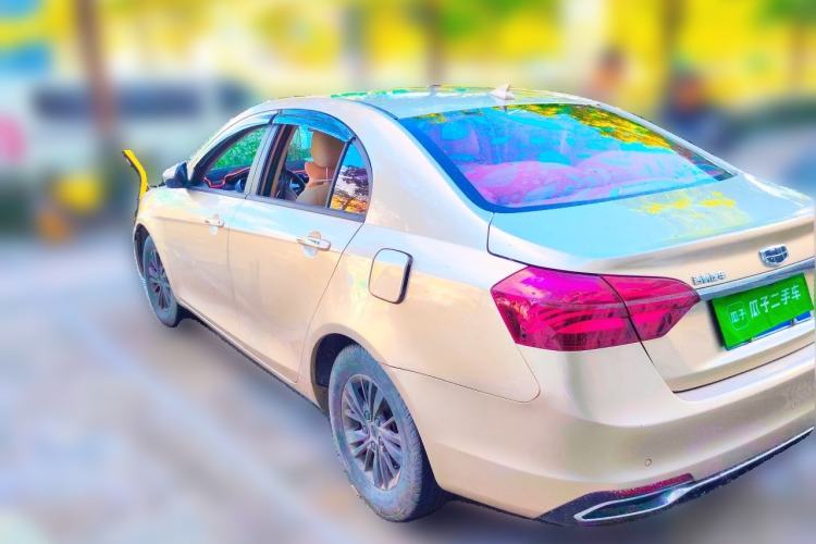 Used Geely Auto Emgrand 2018 1.5L CVT Luxury Model Rear Left 45 Deg