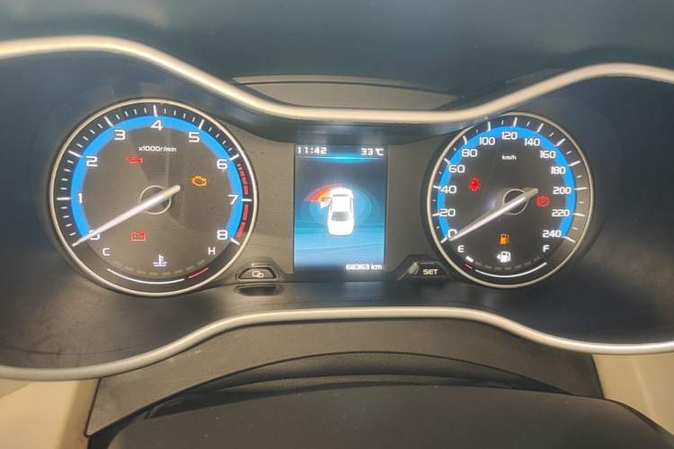 Used Geely Auto Emgrand 2018 1.5L Manual Luxury Model Instrument Cluster