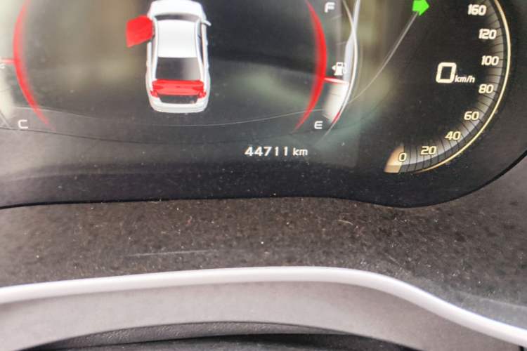 Used Geely Auto Emgrand 2018 1.5L Manual Upward Connect Edition Odometer Close Up