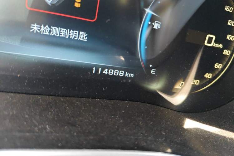 Used Geely Auto Emgrand 2018 1.5L CVT Upward Connect Edition Odometer Close Up