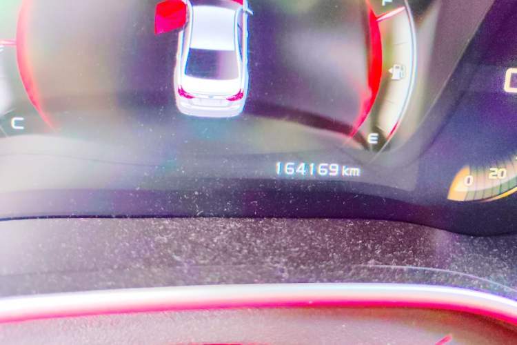Used Geely Auto Emgrand 2018 1.5L CVT Upward Connect Edition Odometer Close Up