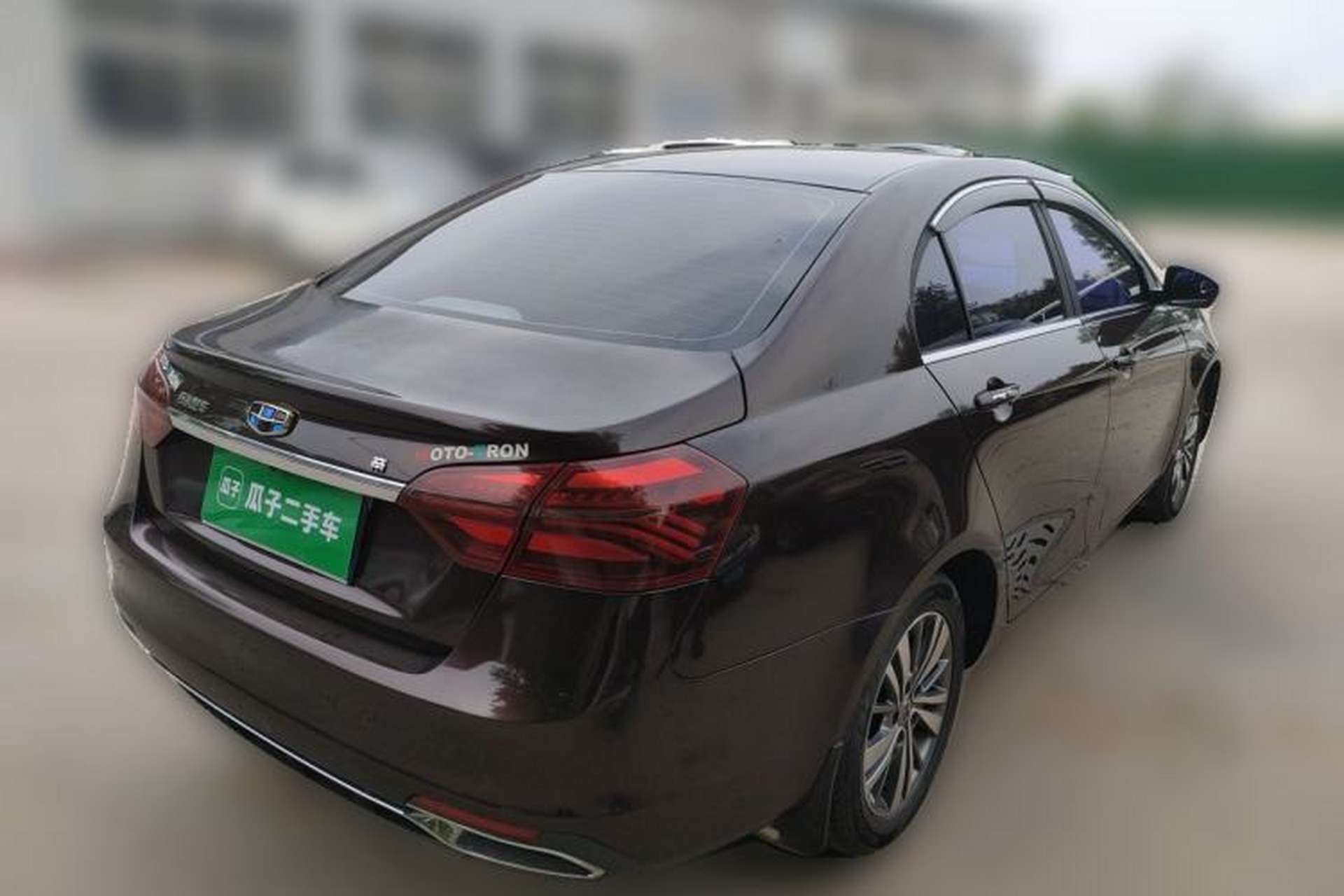 Used Geely Auto Emgrand 2018 1.5L CVT Upward Connect Edition Rear Right 45 Deg