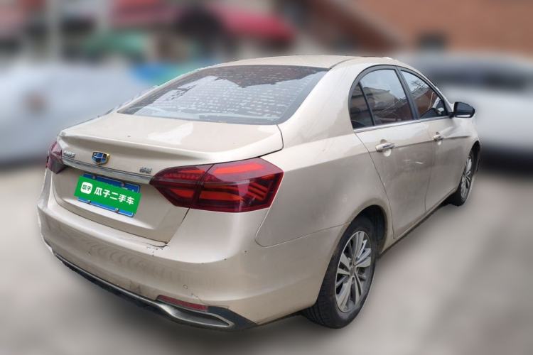 Used Geely Auto Emgrand 2018 1.5L CVT Upward Connect Edition Rear Right 45 Deg