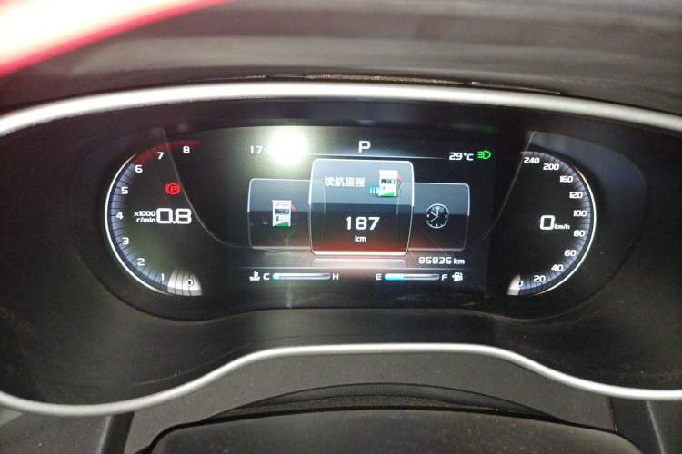 Used Geely Auto Emgrand 2018 1.5L CVT Upward Connect Edition Instrument Cluster