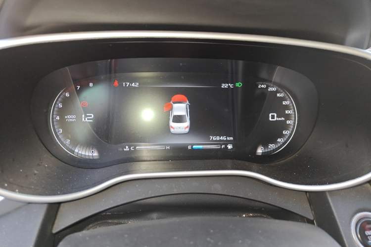 Used Geely Auto Emgrand 2018 1.5L Manual Upward Connect Edition Instrument Cluster