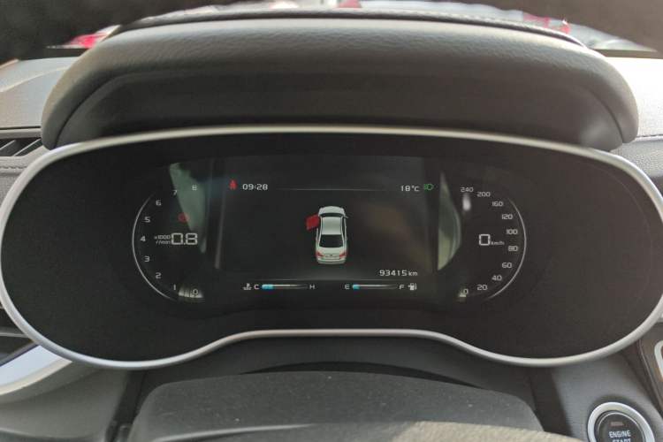 Used Geely Auto Emgrand 2018 1.5L Manual Upward Connect Edition Instrument Cluster