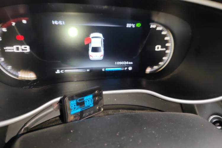 Used Geely Auto Emgrand 2018 1.5L Manual Upward Connect Edition Odometer Close Up