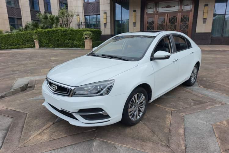 Geely Auto Emgrand 2018 1.5L CVT Upward Connect Edition с пробегом Guazi used car, China used car export, Used car for sale, Used cars, Cheapest cars for sale