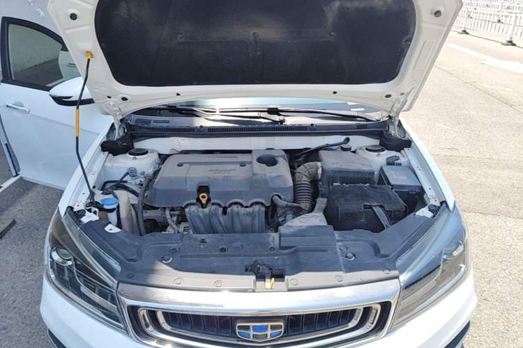 Used Geely Auto Emgrand 2018 1.5L Manual Luxury Model Engine Bay
