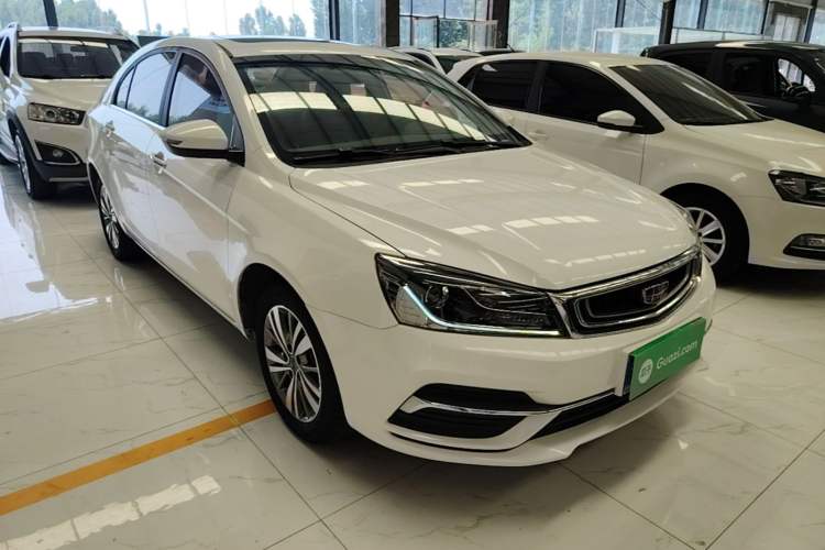 Used Geely Auto Emgrand 2018 1.5L CVT Upward Connect Edition Front Right 45 Deg
