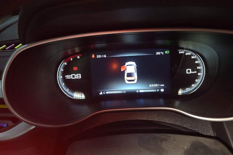 Used Geely Auto Emgrand 2018 1.5L Manual Upward Connect Edition Instrument Cluster