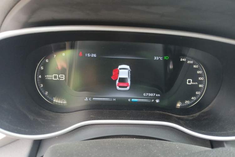 Used Geely Auto Emgrand 2018 1.5L Manual Upward Connect Edition Instrument Cluster