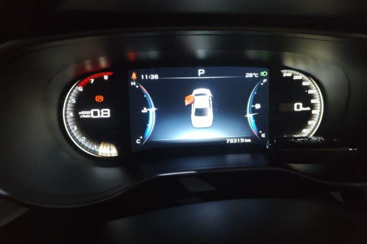 Used Geely Auto Emgrand 2018 1.5L CVT Upward Connect Edition Instrument Cluster