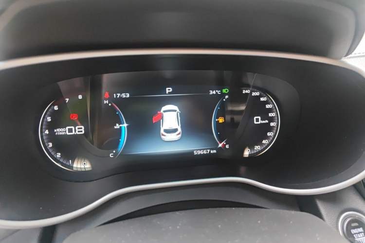 Used Geely Auto Emgrand 2018 1.5L CVT Upward Connect Edition Instrument Cluster