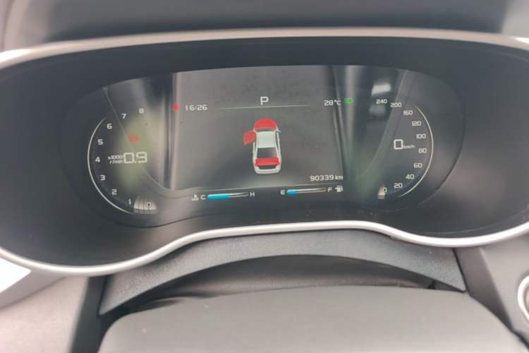 Used Geely Auto Emgrand 2018 1.5L CVT Upward Connect Edition Instrument Cluster