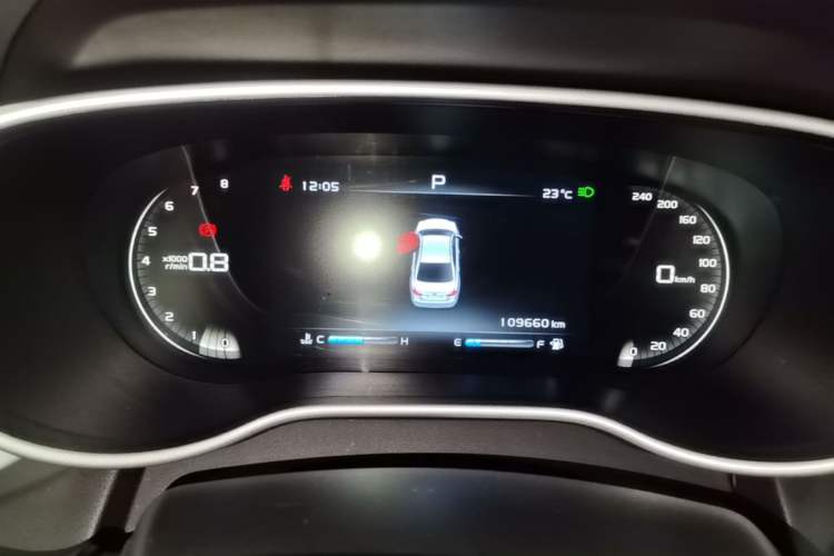 Used Geely Auto Emgrand 2018 1.5L CVT Upward Connect Edition Instrument Cluster