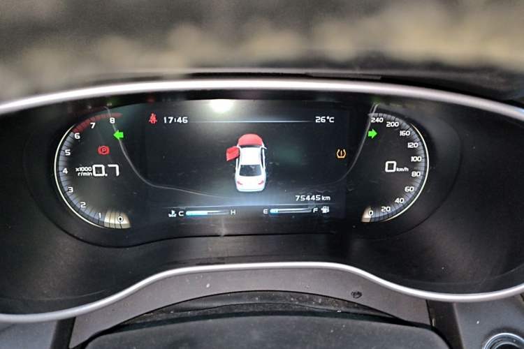 Used Geely Auto Emgrand 2018 1.5L Manual Upward Connect Edition Instrument Cluster