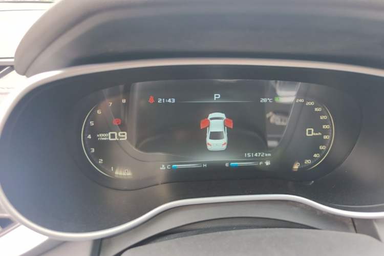 Used Geely Auto Emgrand 2018 1.5L CVT Upward Connect Edition Instrument Cluster