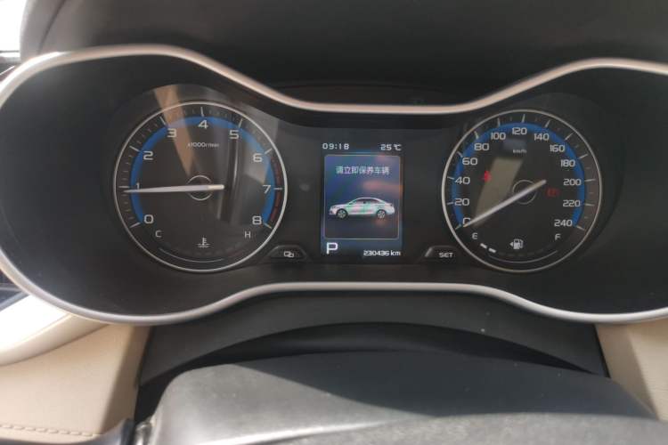 Used Geely Auto Emgrand 2018 1.5L CVT Luxury Model Instrument Cluster