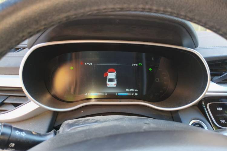Used Geely Auto Emgrand 2018 1.5L Manual Upward Connect Edition Instrument Cluster